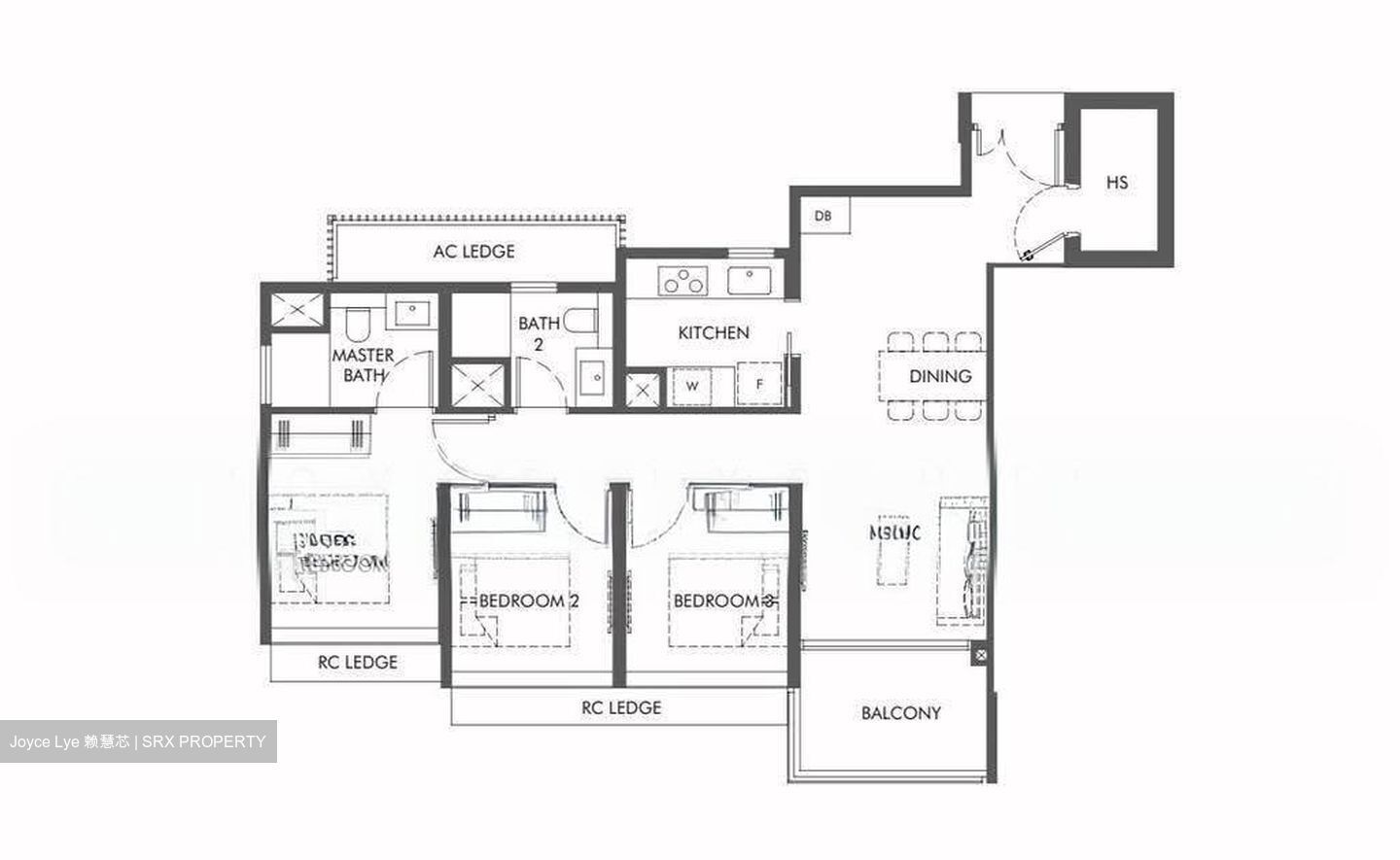 Slim Barracks Rise (D5), Condominium #636255251